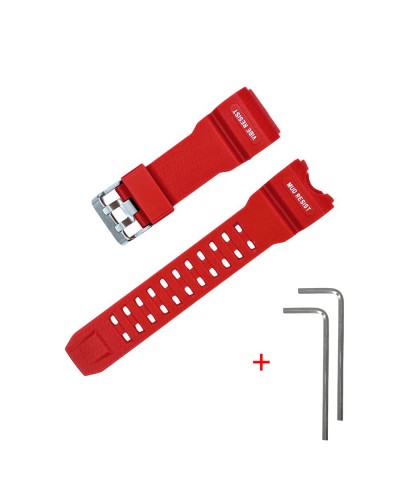 Купить Ремінець для Casio G-Shock GWG-1000 Red SI
