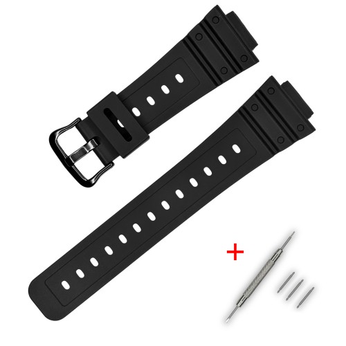 Купить Ремінець для Casio G-Shock DW-5600 B Black BK