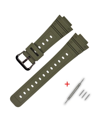 Купити Ремінець для Casio G-Shock DW-5600 B Army Green BK