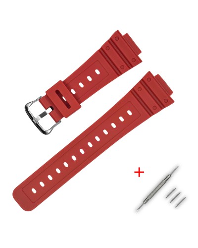 Купить Ремінець для Casio G-Shock DW-5600 Red SI
