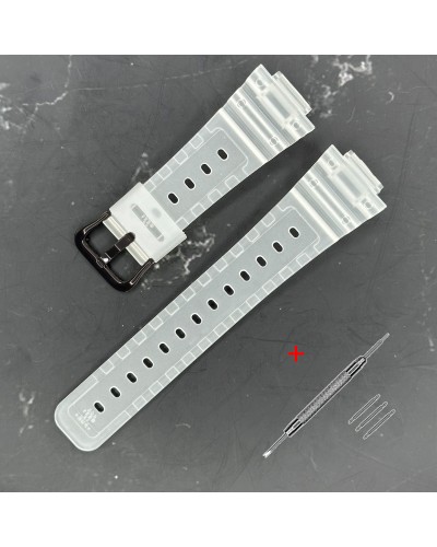 Купить Ремінець для Casio G-Shock DW-5600 B Transl BK