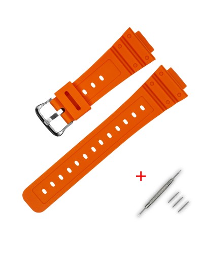 Купити Ремінець для Casio G-Shock DW-5600 Orange SI