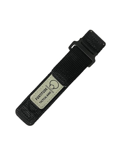 Купити Ремінець для годинника Nylon Black 22 мм