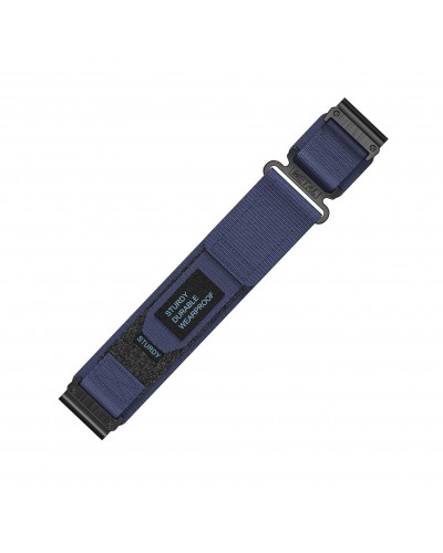 Купить Ремінець для годинника Nylon for Garmin Blue 22 мм