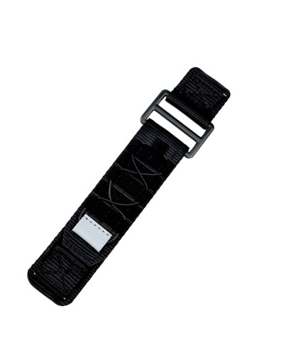 Купить Ремінець для годинника Nylon Pro Black 20 мм