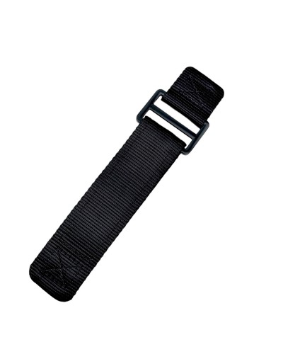Купить Ремінець для годинника Nylon Pro Black 20 мм