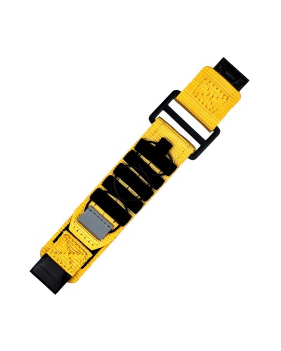 Купити Ремінець для годинника Nylon Pro for Garmin Yellow 22 мм