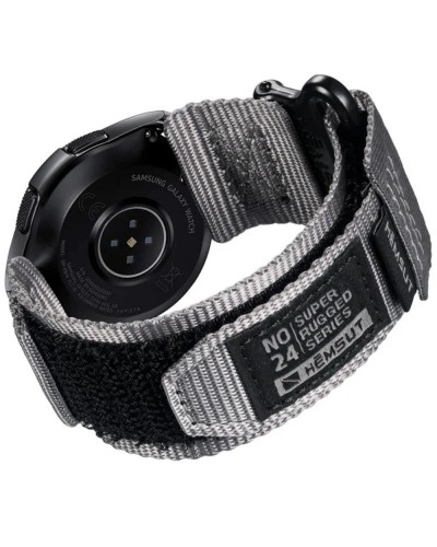Купить Ремінець для годинника Hemsut HGA121 Super Strong Nylon Grey 22 mm