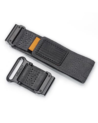 Купити Ремінець для годинника Hemsut HGA143 Suede Leather Garmin Grey 22 mm
