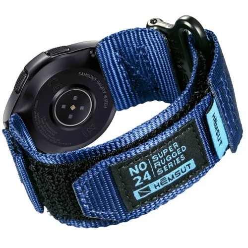 Купити Ремінець Hemsut HGA121 Super Strong Nylon Blue 20 mm — надміцний нейлоновий аксесуар