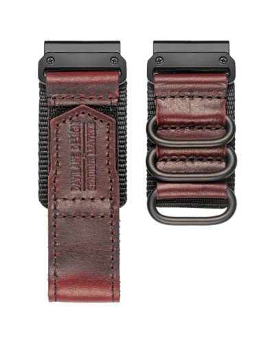 Купить Ремінець для годинника Hemsut HGA137 Mens leather Garmin Brown 22 mm
