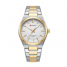 Curren 8439L Silver-Gold-White