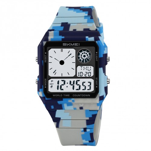 Купить Skmei 2347CMBU Camo Blue Купить Skmei 2347CMBU Camo Blue