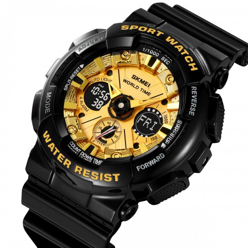Купити Skmei 2118BKGD Black-Gold Купити Skmei 2118BKGD Black-Gold