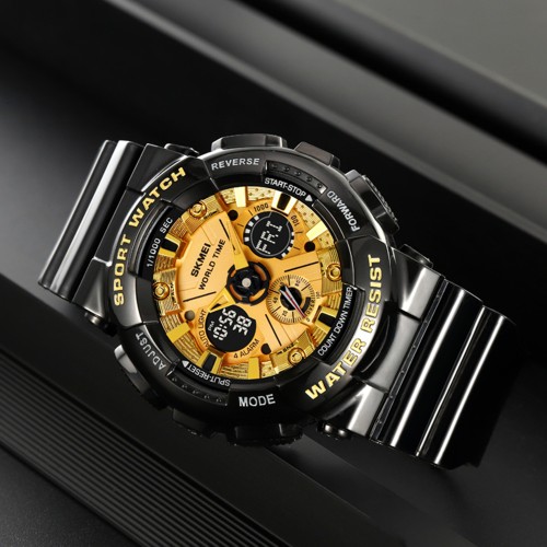 Купити Skmei 2118BKGD Black-Gold Купити Skmei 2118BKGD Black-Gold