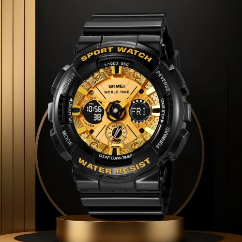 Купити Skmei 2118BKGD Black-Gold Купити Skmei 2118BKGD Black-Gold