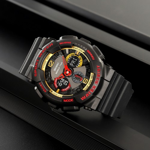 Купити Skmei 2118BKRD Black-Red
