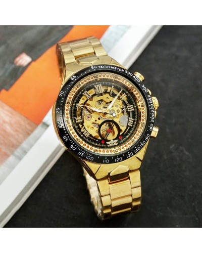 Купити Winner 8067 Gold-Black-Black Red Cristal
