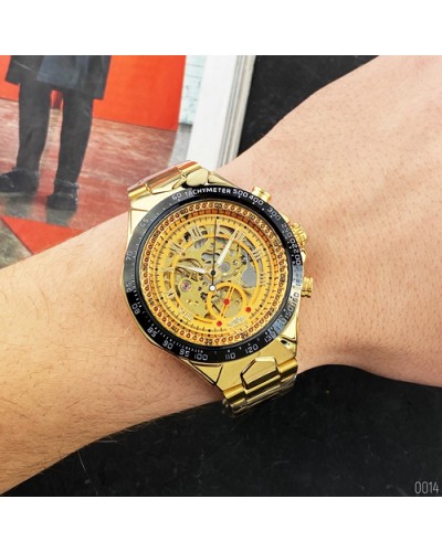 Купити Winner 8067 Gold-Black-Gold Red Cristal