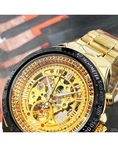 Купити Winner 8067 Gold-Black-Gold Red Cristal