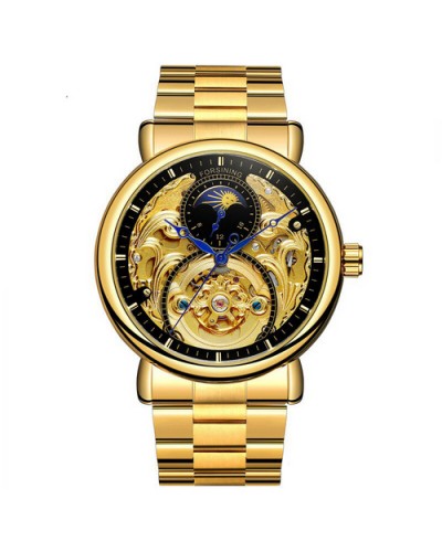 Купити Forsining 8177 Gold-Black