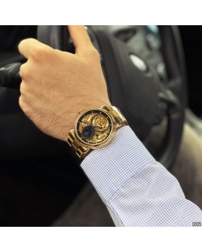 Купити Forsining 8177 Gold-Black