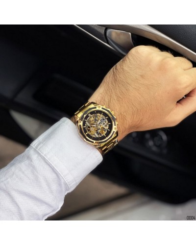Купити Forsining 8130 Gold-Black