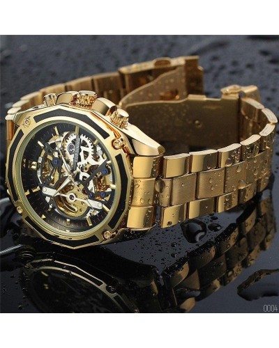 Купити Forsining 8130 Gold-Black