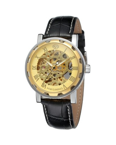 Купить Forsining 8008 Black-Silver-Gold