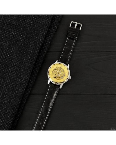 Купить Forsining 8008 Black-Silver-Gold