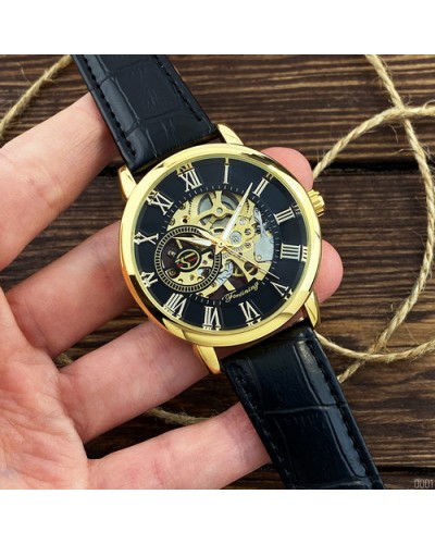Купити Forsining 8099 Black-Gold-Black