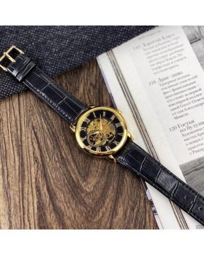Купити Forsining 8099 Black-Gold-Black