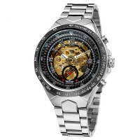 Winner 8067 Silver-Black-Gold Red