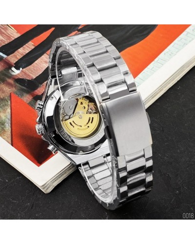 Купить Winner 8067 Silver-Black-Gold Red