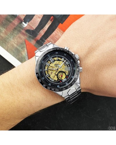 Купить Winner 8067 Silver-Black-Gold Red