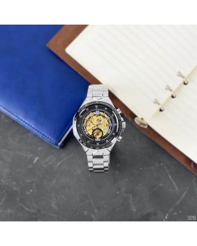 Купить Winner 8067 Silver-Black-Gold Red
