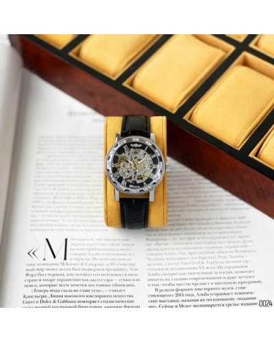 Купити Winner 8008 Diamonds Automatic Black-Silver