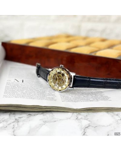 Купити Winner 8012 Diamonds Automatic Black-Silver-Gold-White