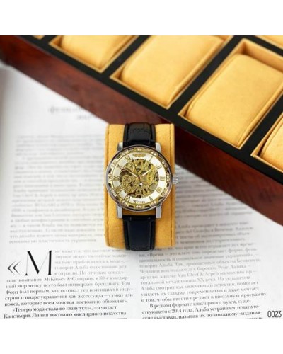 Купити Winner 8012 Diamonds Automatic Black-Silver-Gold-White
