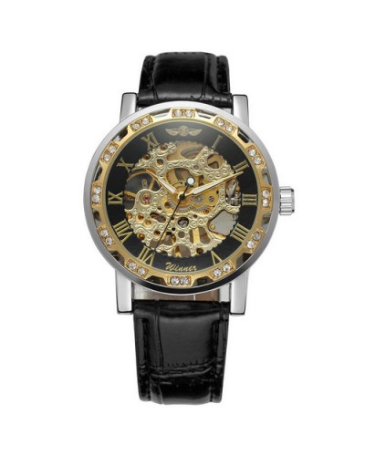 Купити Winner 8012 Diamonds Automatic Black-Silver-Gold-Black