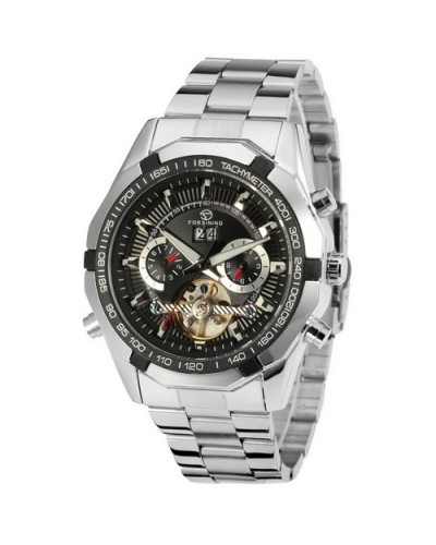 Купити Forsining 340 Silver-Black