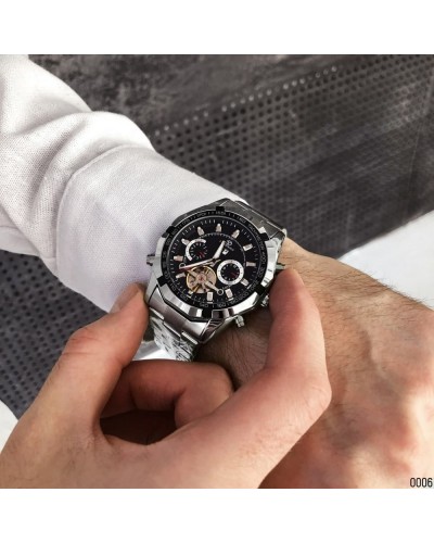 Купити Forsining 340 Silver-Black