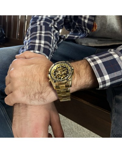 Купити Forsining 8042 Gold-Black