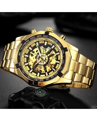 Купити Forsining 8042 Gold-Black