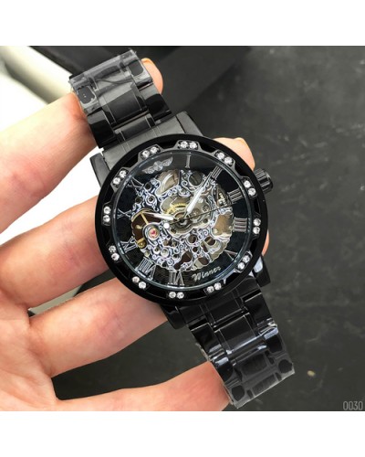 Купити Winner 8012 Diamonds Automatic Black-Silver