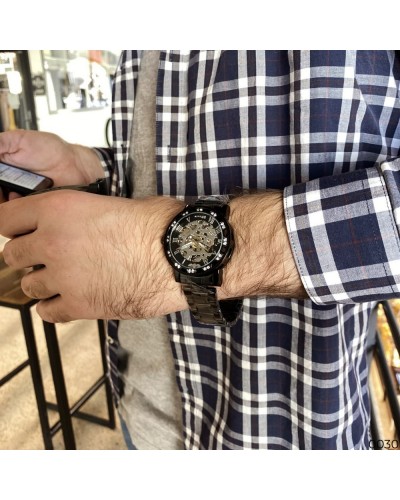 Купити Winner 8012 Diamonds Automatic Black-Silver