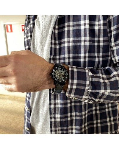 Купити Winner 8012 Diamonds Automatic Black-Silver