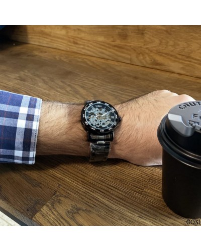 Купити Winner 8012 Diamonds Automatic Black-Gold