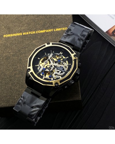 Купити Forsining 8130 Black-Gold-Black