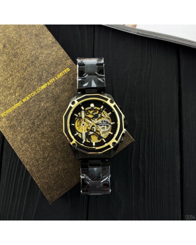 Купити Forsining 8130 Black-Gold-Black